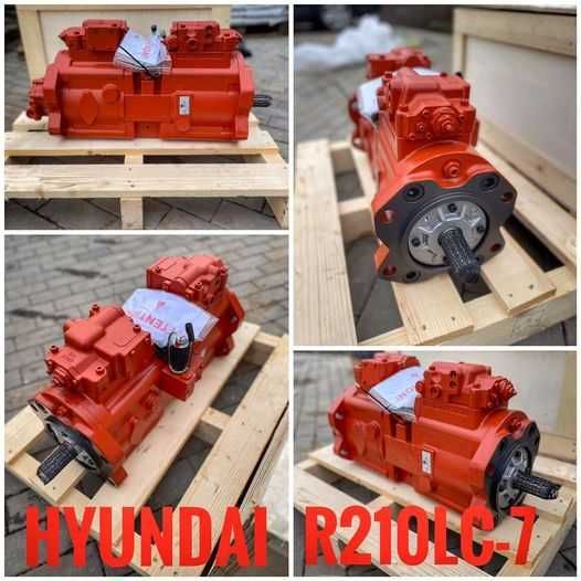 Pompa hidraulica Kawasaki pentru excavator #Hyudani R210LC-7 K3V