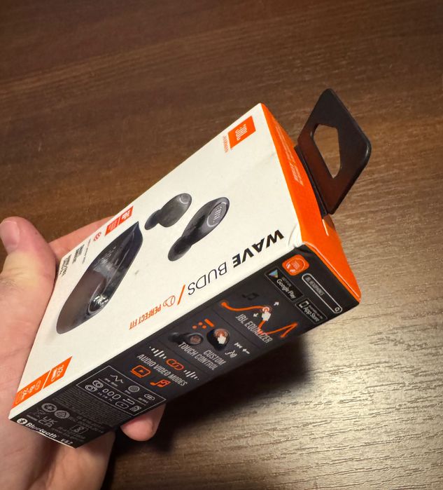 JBL Wave Buds — NOI, SIGILATE • Preț super!