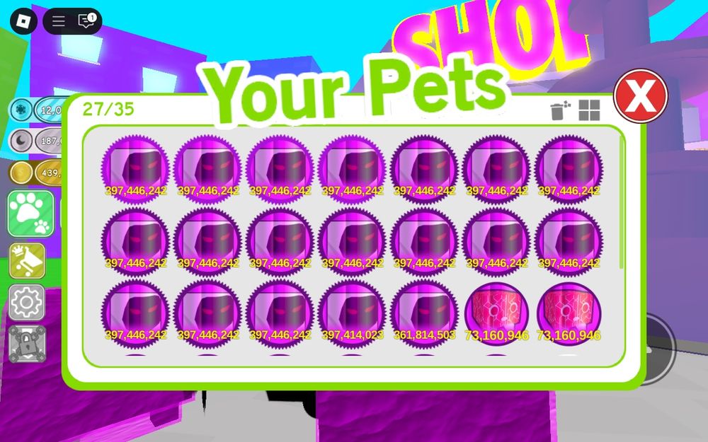 Pet simulator русский продам Хугов и пингивинов