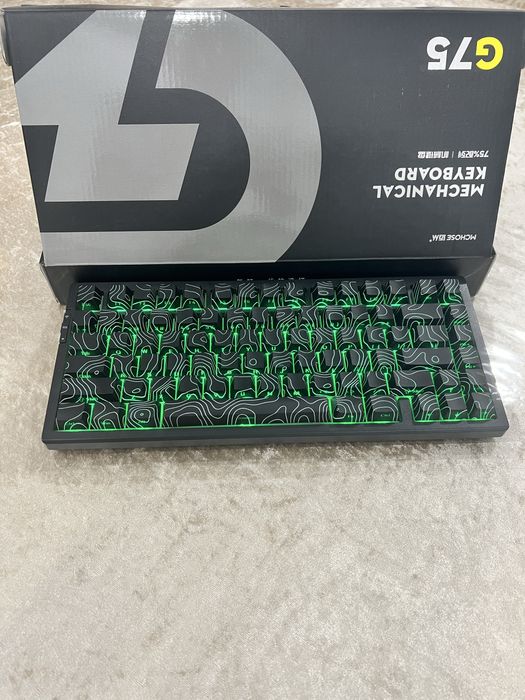 Клавиатура MCHOSE G75 Pro Topographic черный