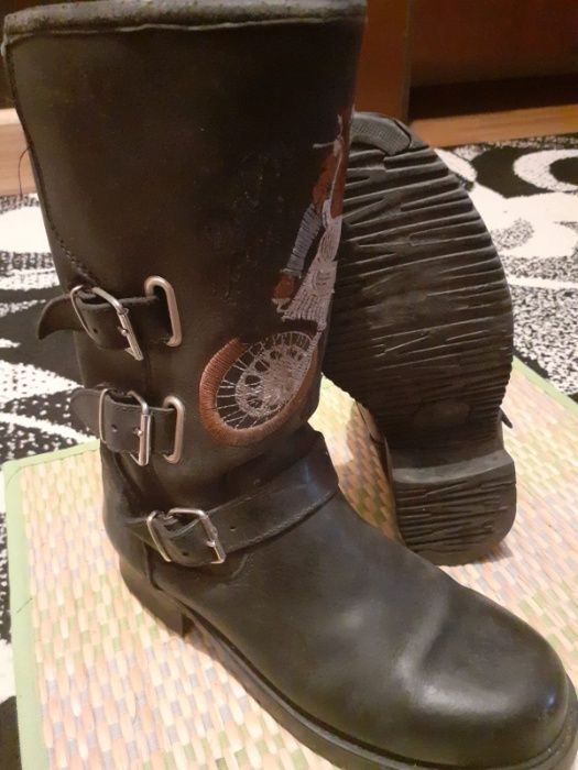 cizme moto de piele nr 42