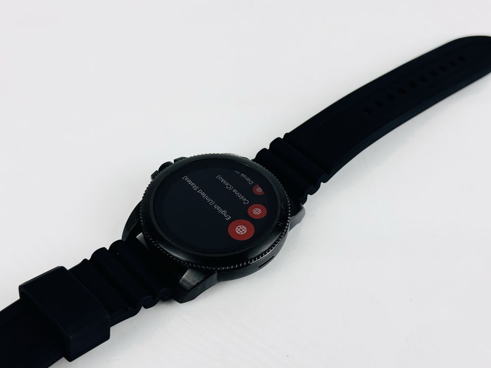 Смартчасовник Fossil Gen 5E Black Silicone Отличен Гаранция!