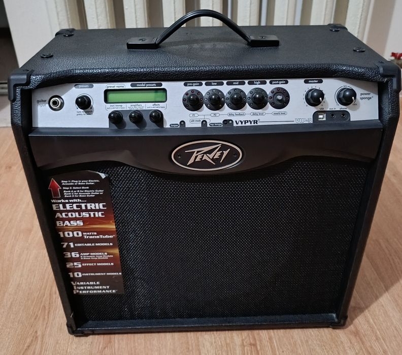 Комбоусилитель peavey vypyr vip 3