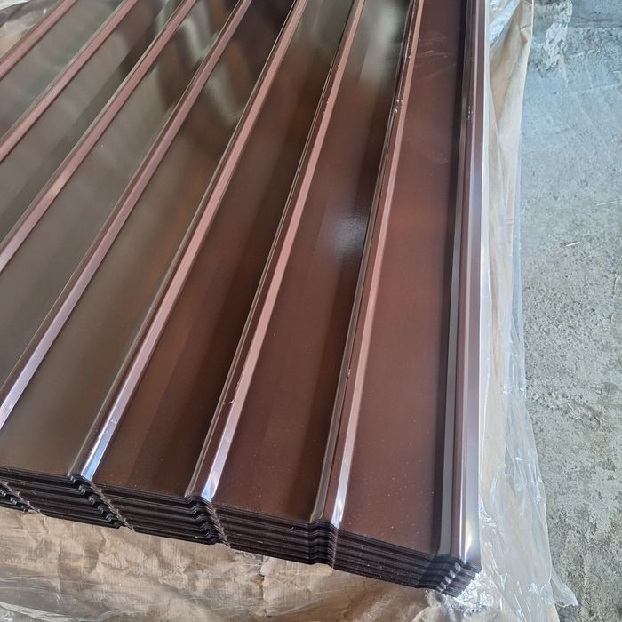 Tablă cutata colorată și zincată