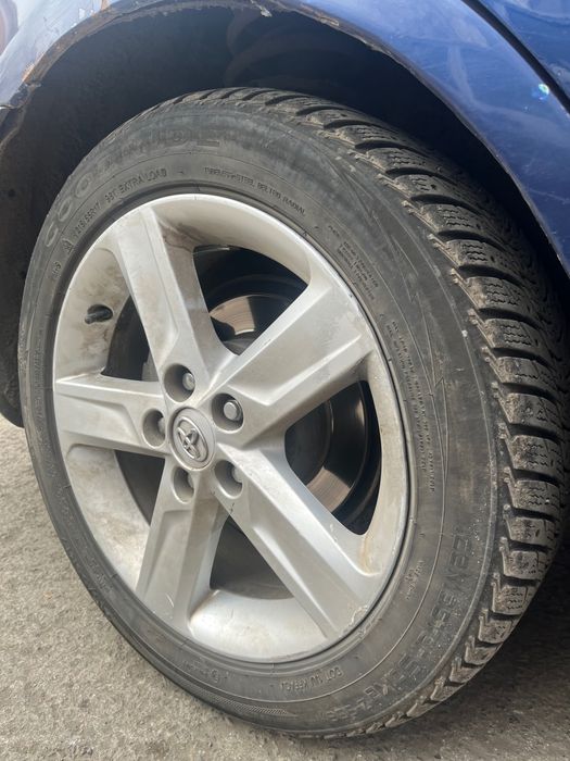 Диски R17 с зимними шинами