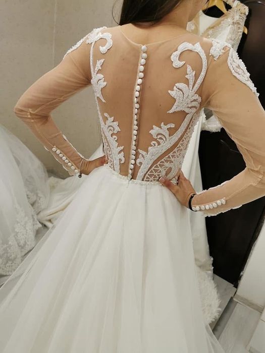 Rochie de mireasa sirena 2 in 1