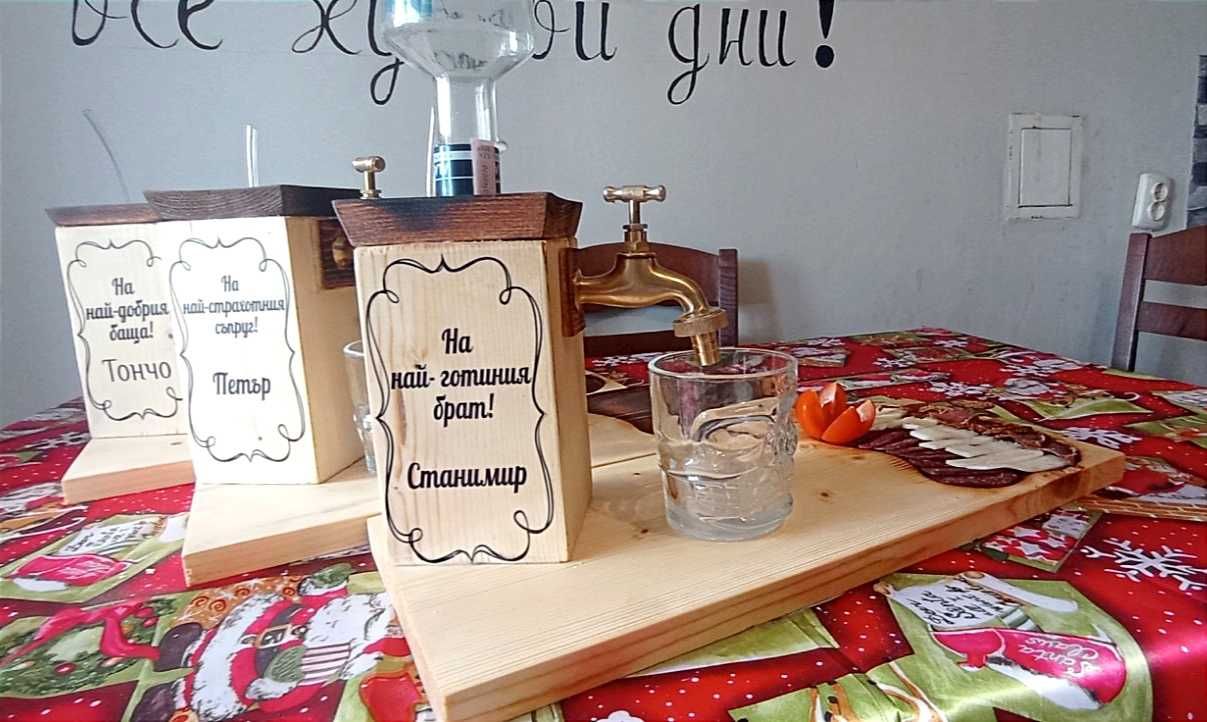 Дъски за мезета, ръчна изработка
