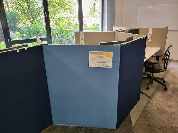 Workstation 8-10 persoane/ Mobilier Call-Center ACTIU LINK tip Fagure