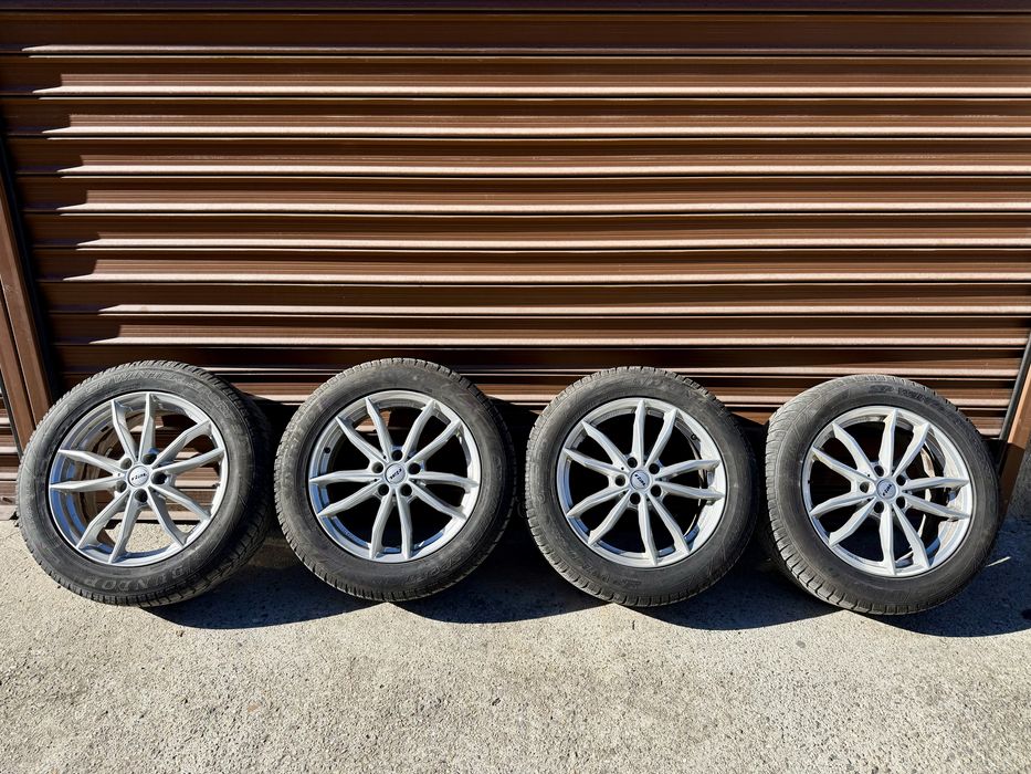 Джанти 18” 5х112 RIAL Wheels със зимни гуми Dunlop 235/55/18 is