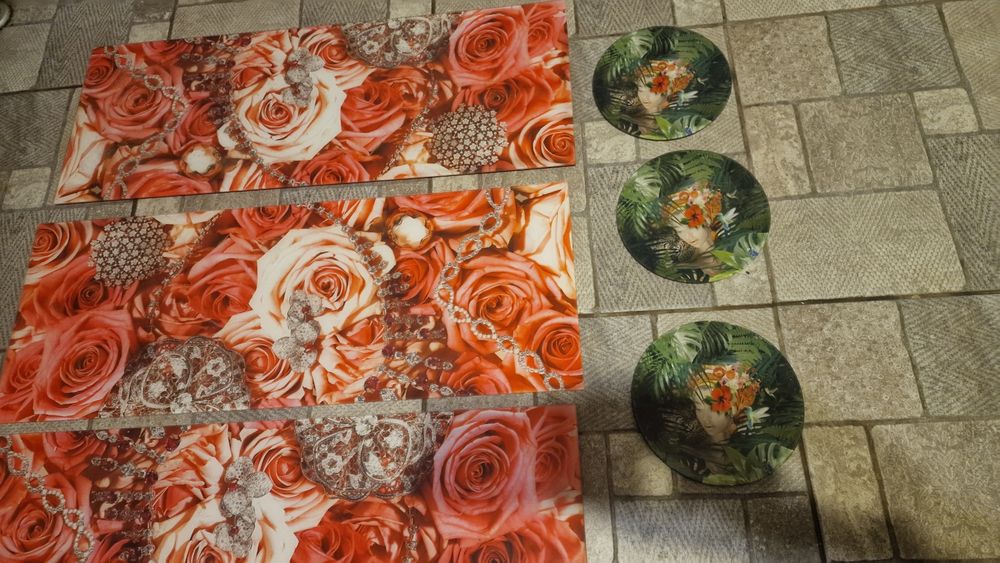 Vand Ornamente din sticla securizata