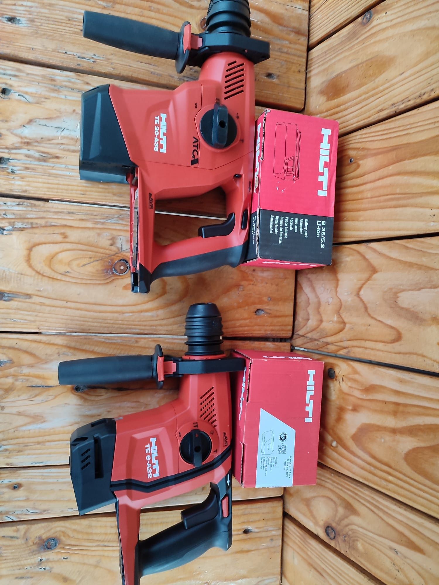 Hilti rotopercutor pe acumulatori