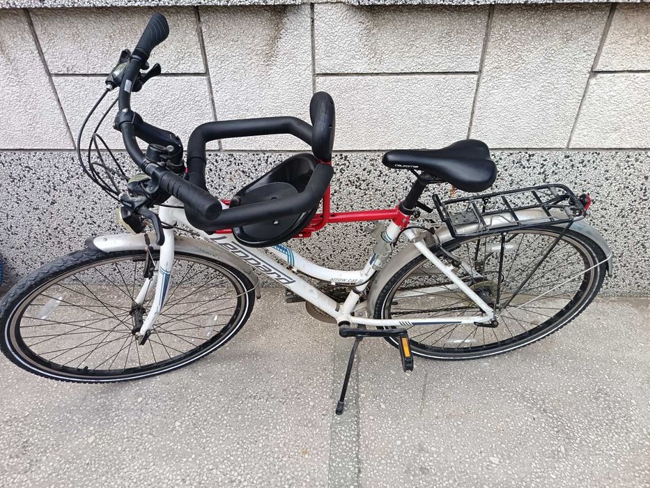 Предна седалка за колело за рамка