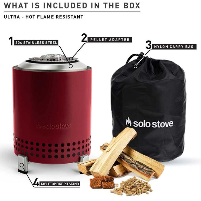 Șemineu de masă pentru exterior Solo Stove Mesa XL