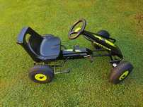 Cart Kettler cu roti gonflabile, kart cu pedale
