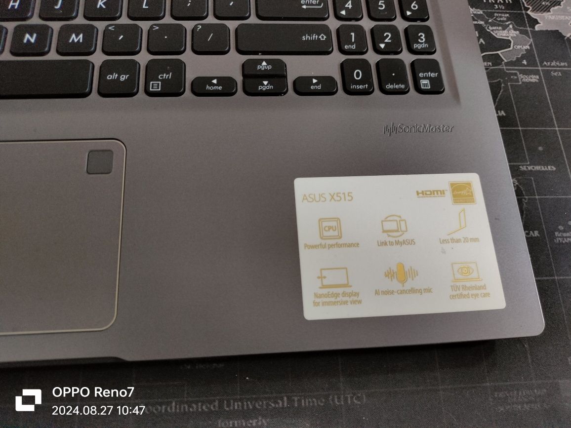 ASUS X515 core i7 operativka 8gb  SSD 512gb
