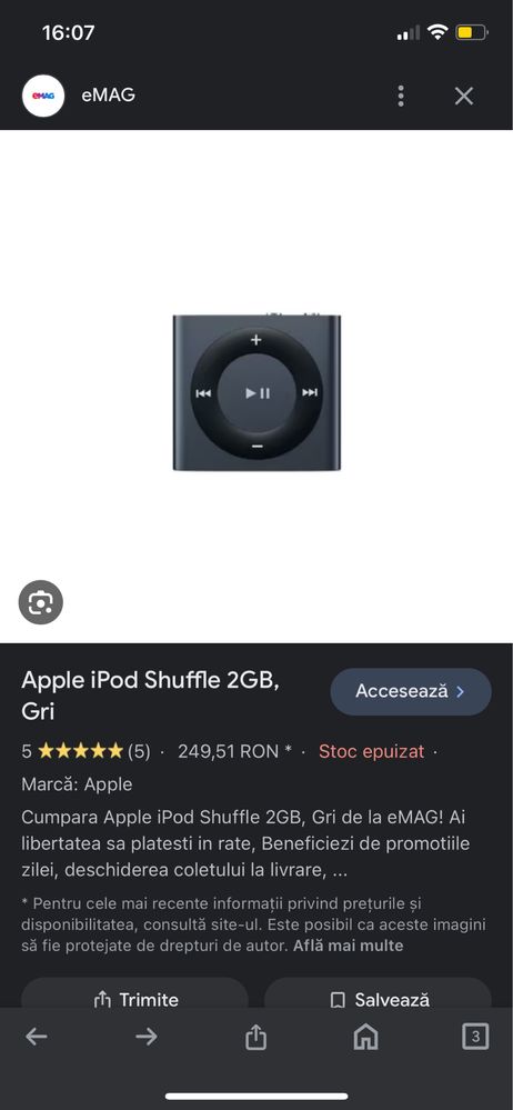 Apple iPod Shuffle (4th Generation)