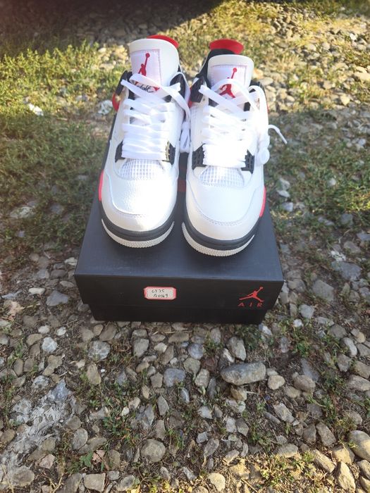 Jordan 4 red cement