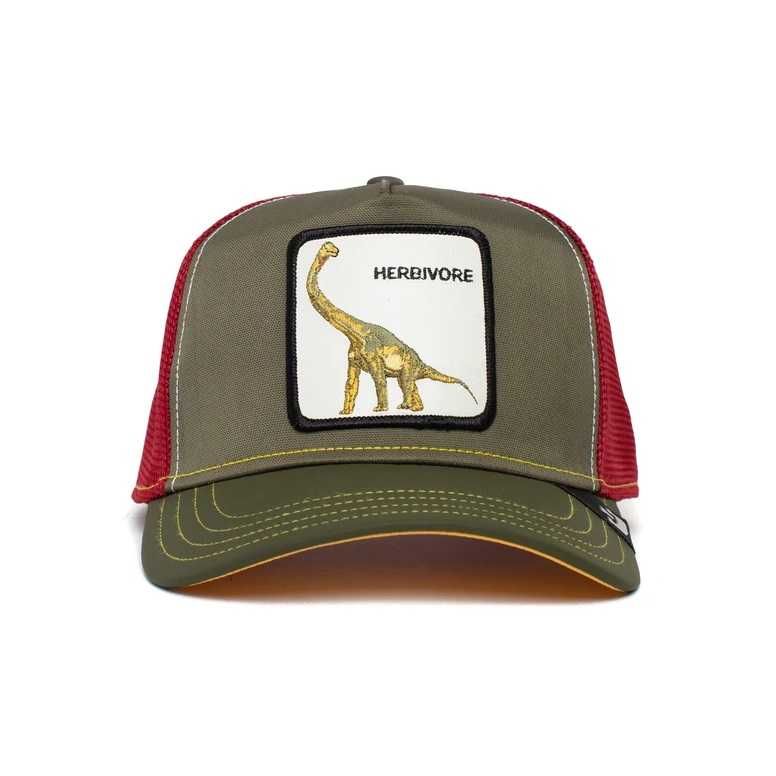 Sapca Goorin Brothers Trucker Thunder Lizard Herbivore Verde