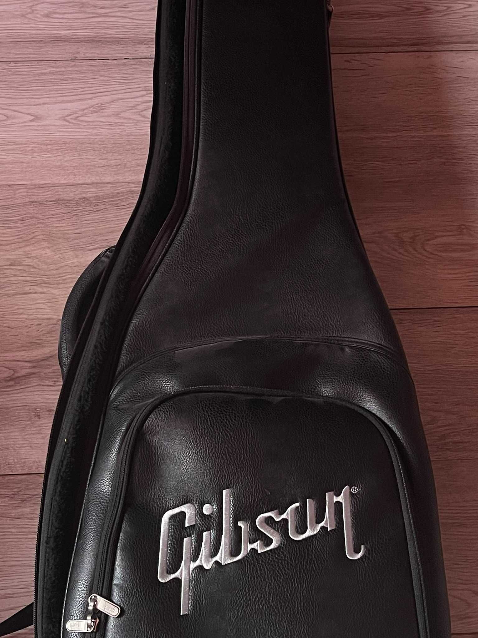 Vand "Gibson Les Paul Tribute Satin Iced Tea" + Husa Soft Shell Gibson