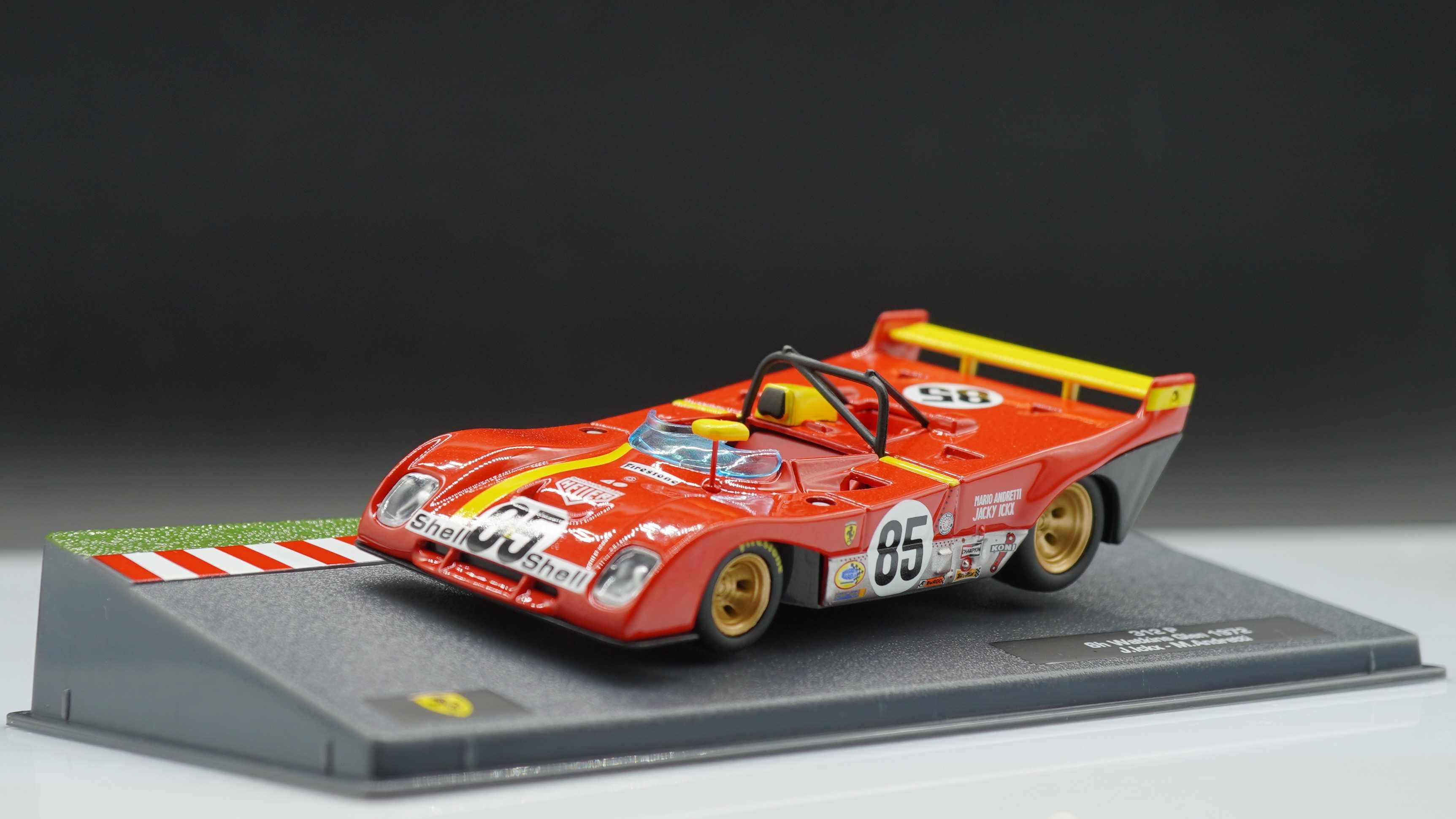 1972 Ferrari 312 P "Nr.85 6h of Watkins Glen" - Bburago/ Altaya 1/43