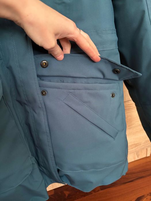 Geacă Parka Iarnă Impermeabilă Drumeție pe zăpadă SH900 -20°C Albastru