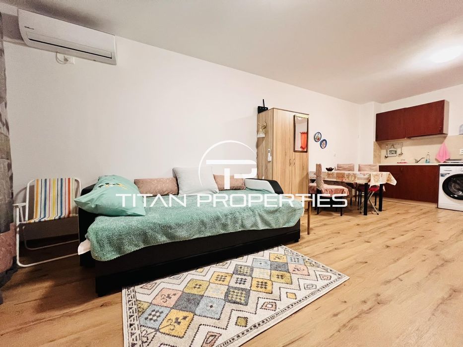 Дава се под наем Едностаен апартамент в Бургас, Меден рудник - зона А - 35 кв.м за 255 € - Снимка #2