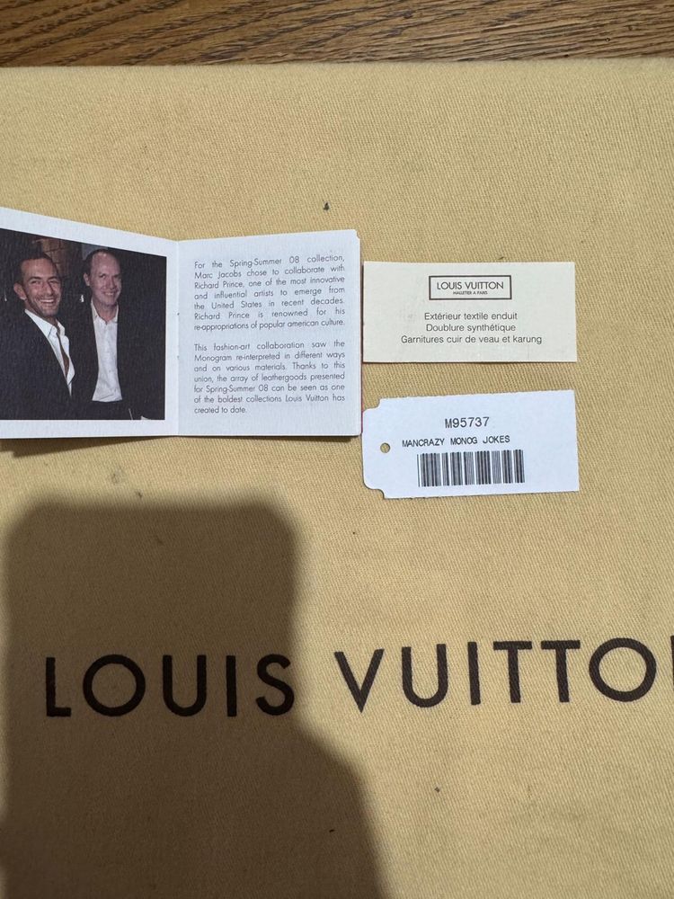 Geanta Louis Vuiton Monogram Jokes ORIGINALA