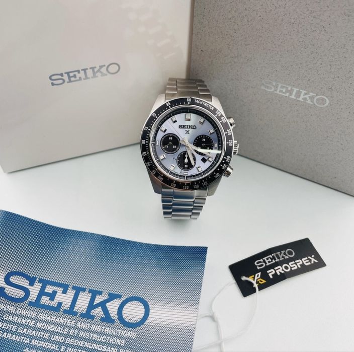 Японские часы Seiko Prospex Speedtimer Solar