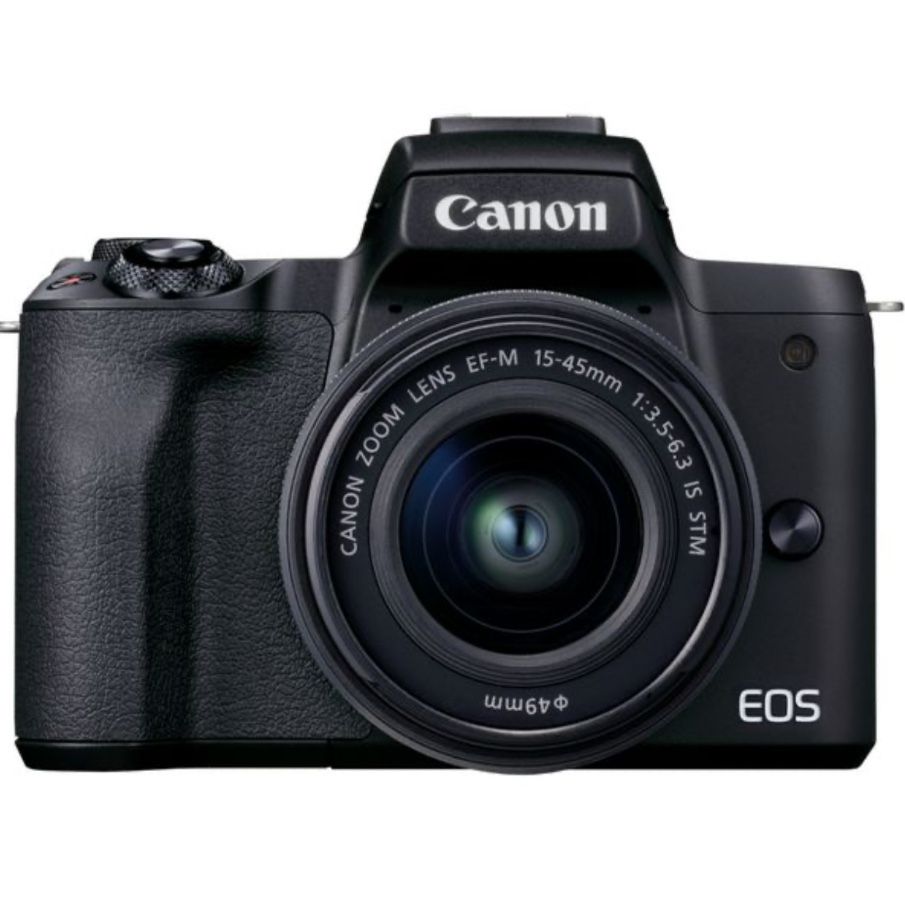 Canon EOS M50 + Обектив EF-M 15- 45 мм + чанта и зарядно
