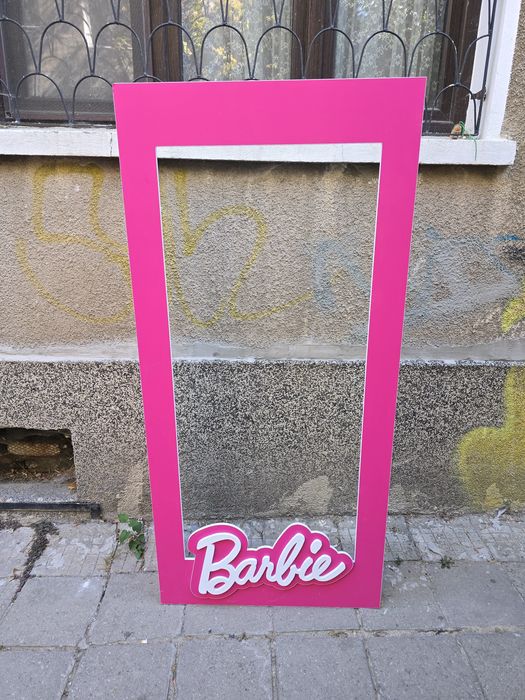 Декорация, парти рамка за снимки Barbie
