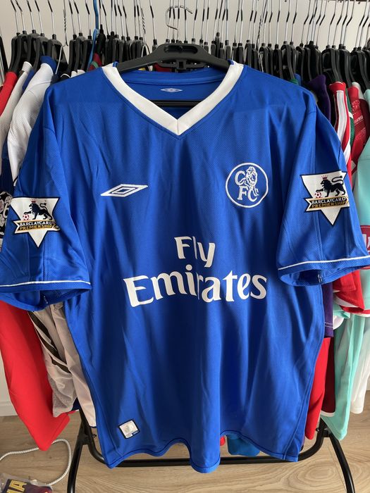 Tricou de fotbal Chelsea FC Adrian Mutu 7 Umbro marime M