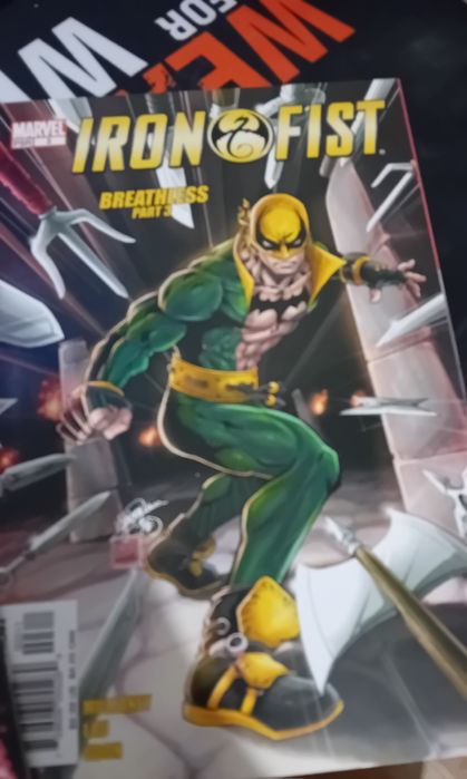 Комикси Marvel Iron fist: Breathless vol.1,2,3