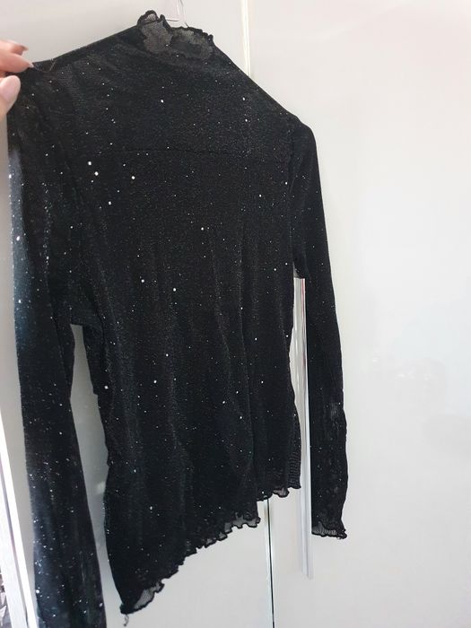 Bluza cu aplicatii glitter