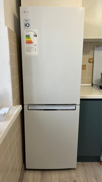 Холодильник LG GC-B399SQCL белый