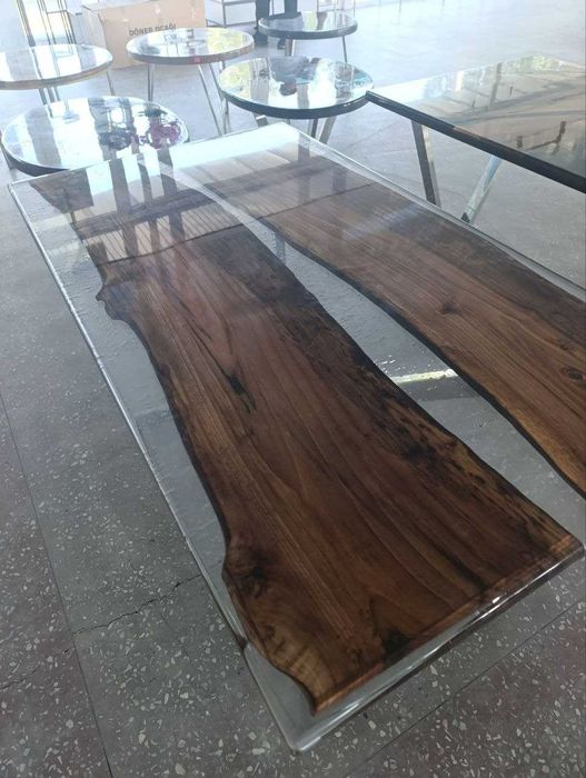 Cтол из эпоксидной смолы любого размера