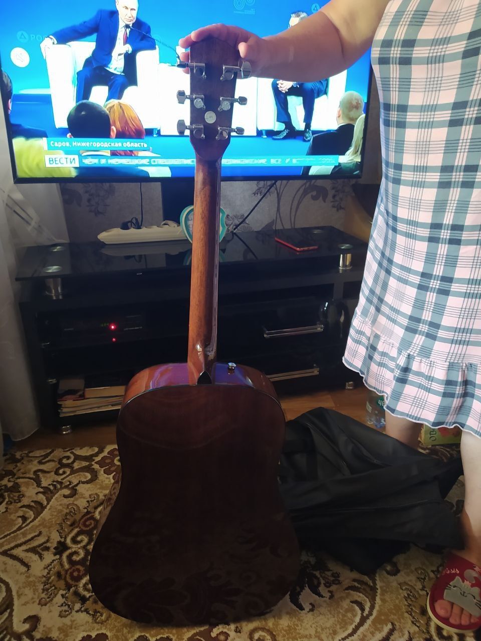 Акустическая гитара Fender cd-60 dread v3 ds/nat