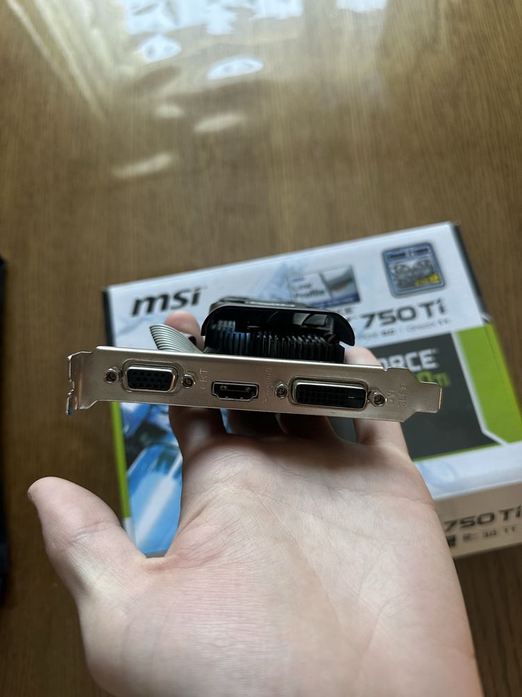 Продам видеокарта MSI GTX 750 TI 2gb