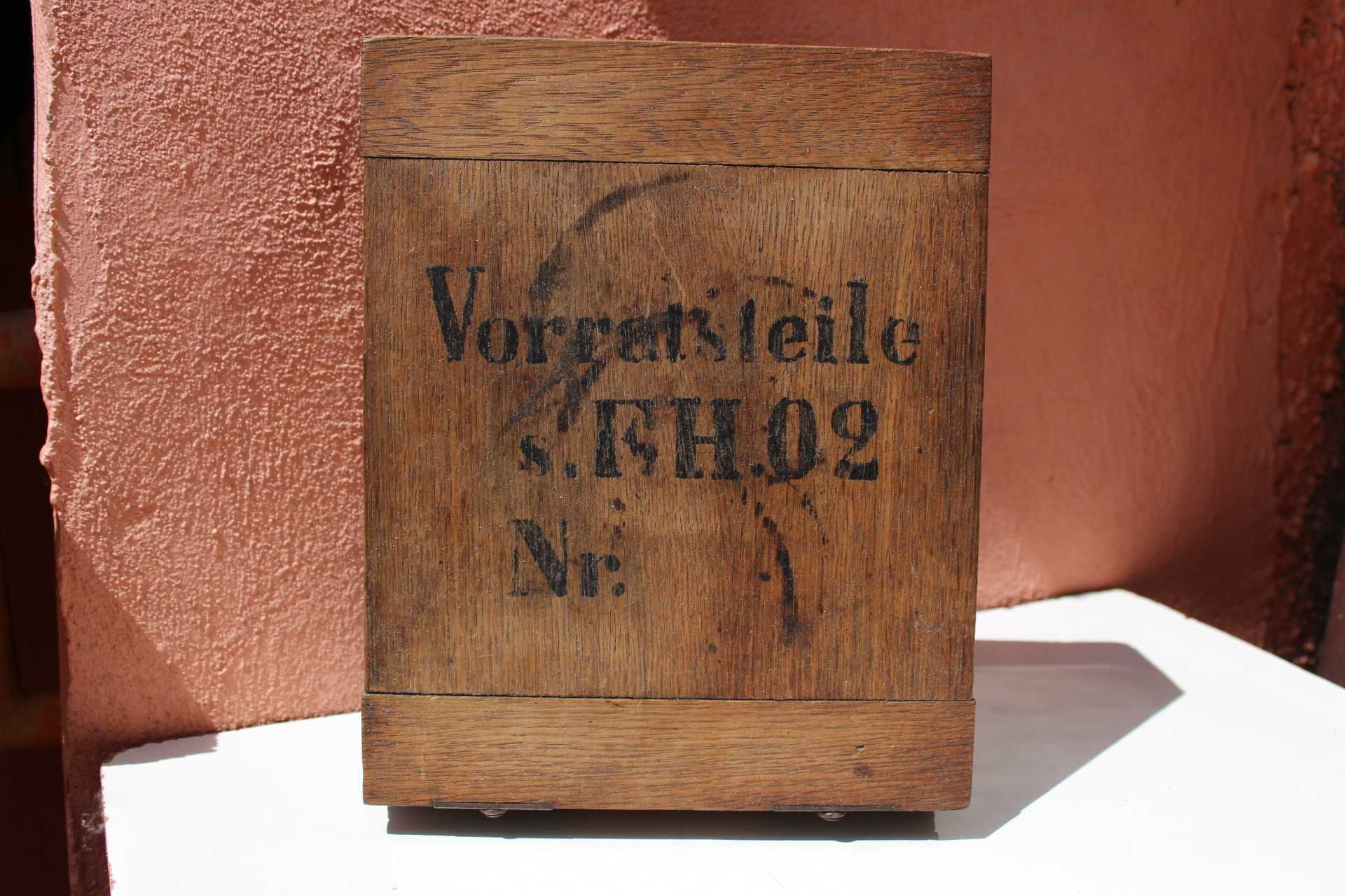 Cutie lemn WW2 Germania s.F.H.02 Vorralsteile
