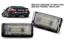 LED плафони за регистрационен номер BMW E46 / БМВ Е46 Седан и Комби