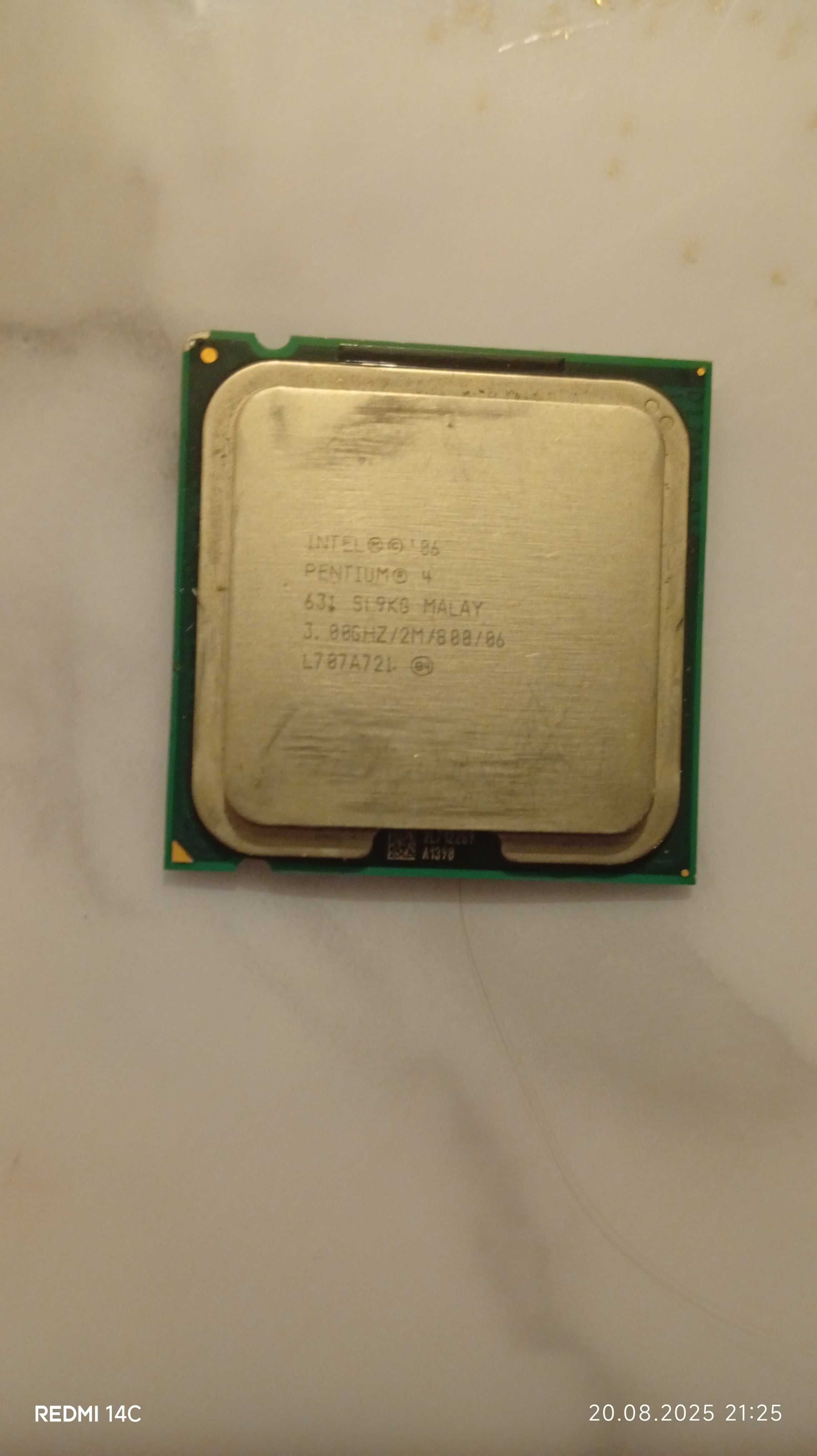 Процессор Intel pentium 4
