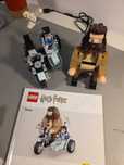 Lego Hagrid si Harry pe motocicleta
