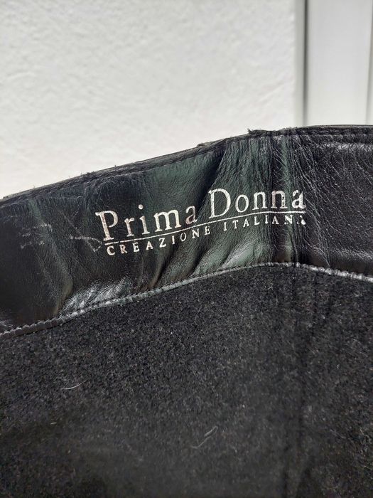 Cizme negre lungi din piele
