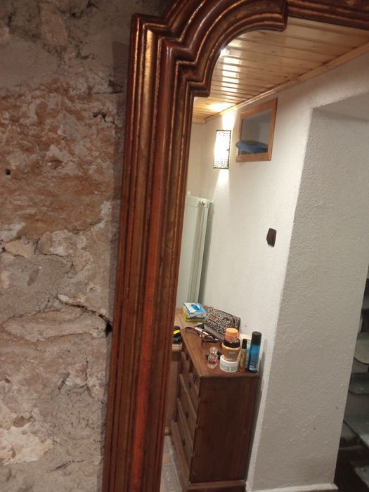 Огледало дъб винтидж