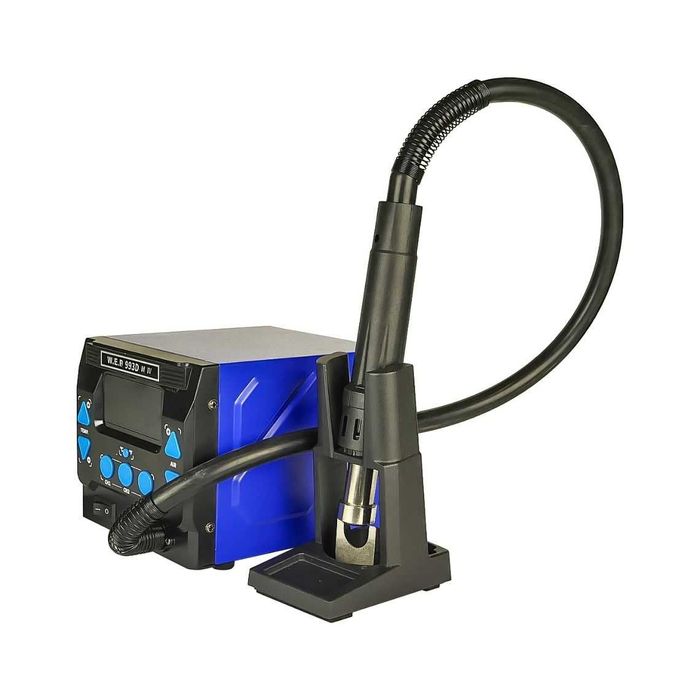 Станция за запояване WEP 993DM-IV, 3 режима памет, цифров дисплей.