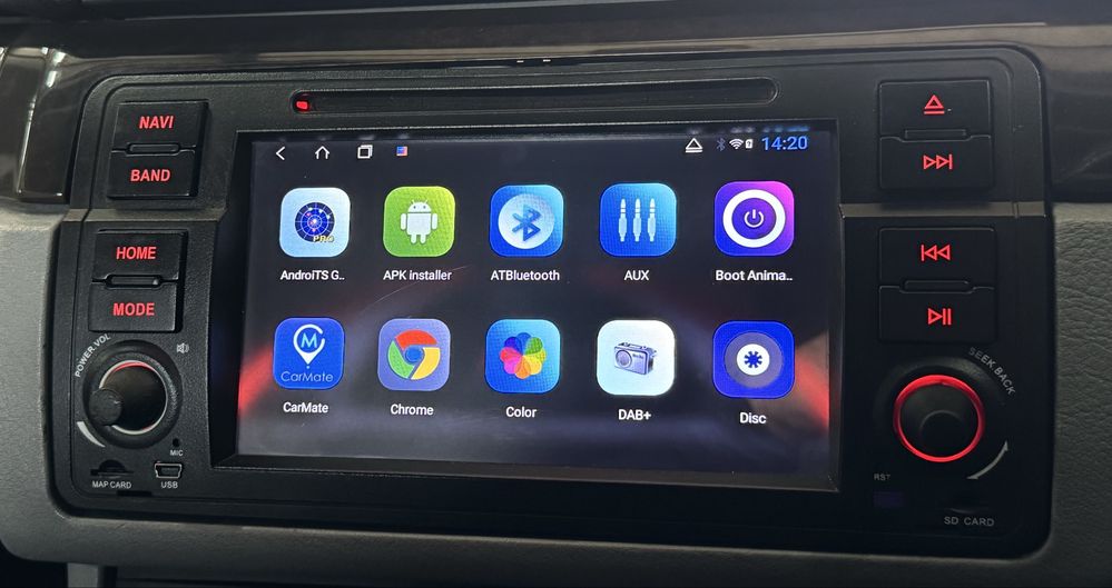 Перфектна андроид навигация за бмв Е46 / 4GB