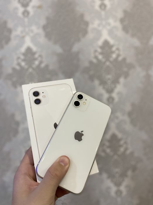 Айфон 11 белый в идеальном состоянии!