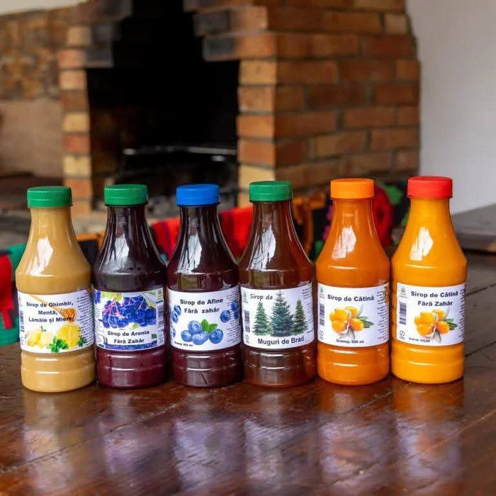 Siropuri Natural Presate la Rece: Cătină, Aronia, Coacăze negre, Afine