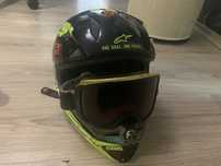Casca de protectie A stars si cu protectie la ochi pt sky /motocicleta