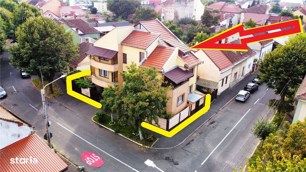 Vila spatioasa cu 7 camere in Centru | Familie, investitie, business