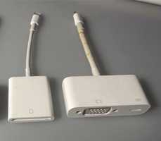 Adaptor original lightning - Apple iPhone-iPad, camera SD si VGA